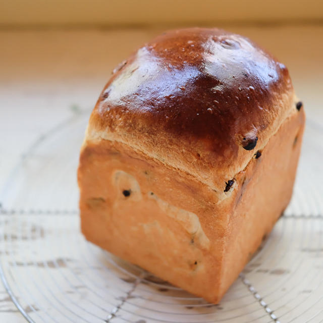 辻調・製パン技術講座 – 第12課　中種法で作る、『ぶどうパン』。