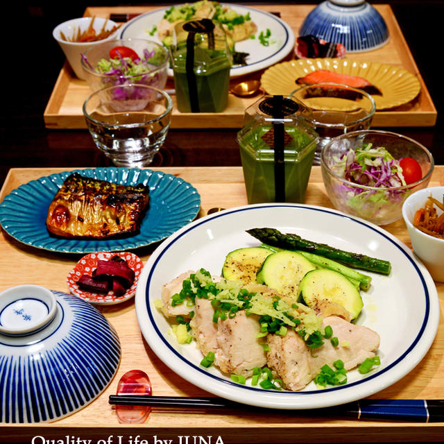 帰りが遅めの父娘のための夕食プレート