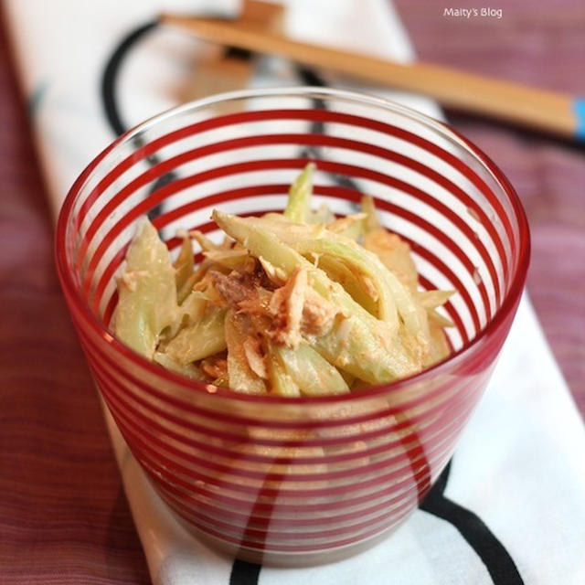 和えるだけ！ゴマ香るコチュマヨツナセロリ