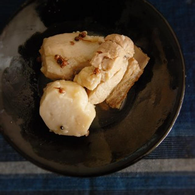 里芋と豚ばら肉の山椒煮　と　あたたかいきもち