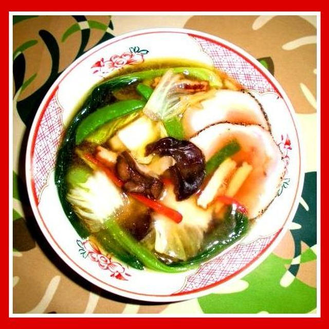 ブランチは、野菜ラーメン