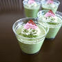 クックパッド「抹茶ババロア」の人気検索でトップ10入り★【レシピ動画】ふわふわ♡抹茶のババロア♪