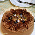 ◆誕生日はチョコレートケーキ♪～ゆるやか糖質制限♪