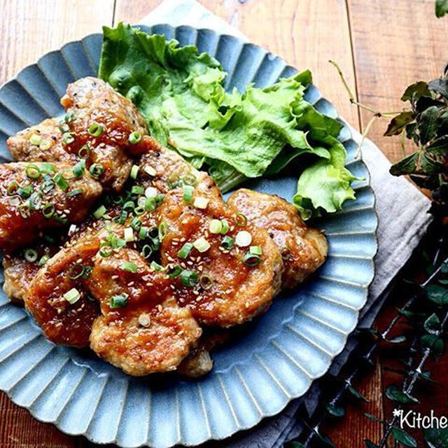 豚ヒレ肉ソテー✳︎ジンジャーオニオンソース♡【#簡単レシピ#おかず】