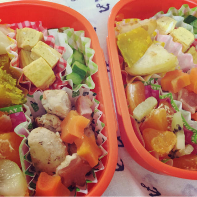 今月のまん丸弁当