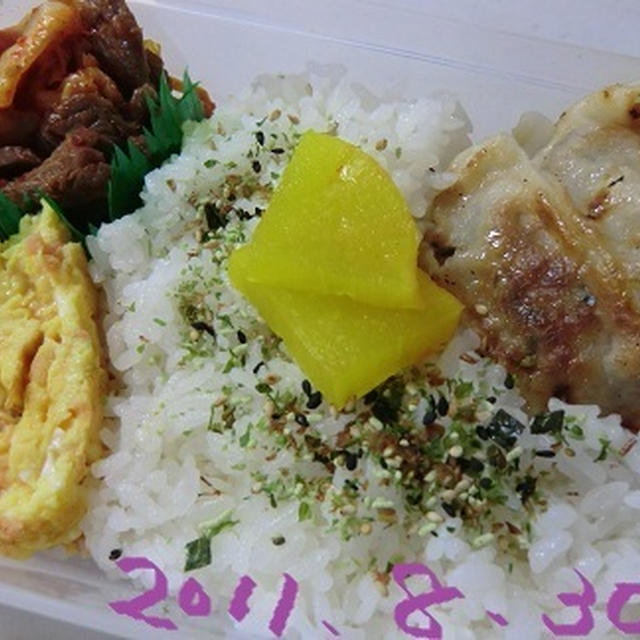 今日のお弁当8/30