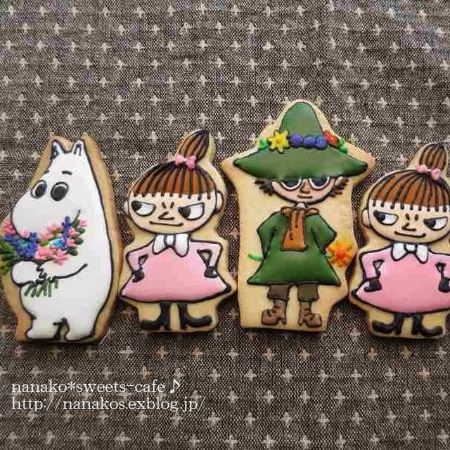 ムーミンアイシングクッキー