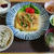 生あげステーキと湯葉・鶏ムネ肉で柔らか醤油バター・豚肉とごぼうのしぐれ煮と茶碗蒸しなど～