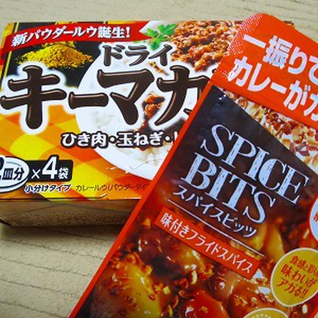 ドライキーマカレー＆トッピング
