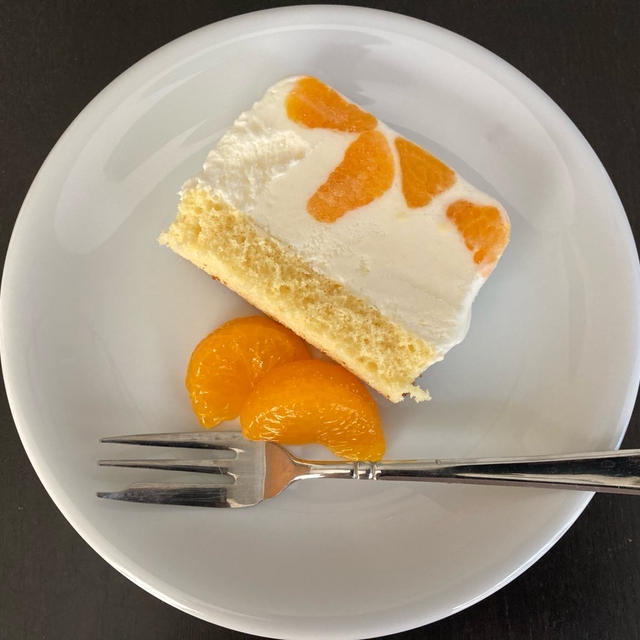 【混ぜるだけ！みかんのアイスチーズケーキ＾＾】
