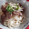 おろしステーキぶっかけうどん