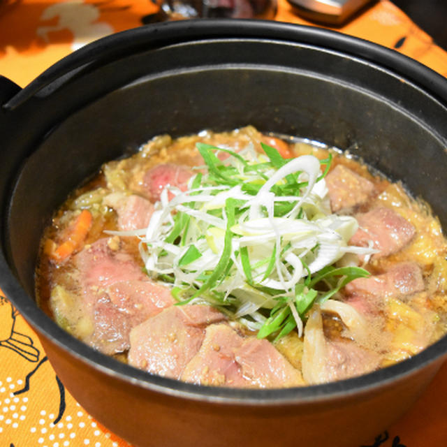 【ヤマキだし部】ぼたん鍋。冬においしいジビエの猪肉を使ったあったかお鍋。