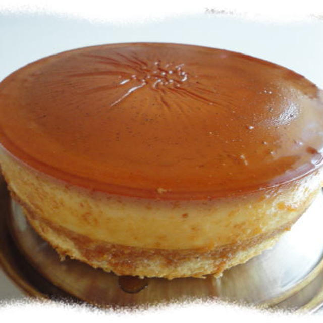 終わらないチーズプリンケーキとの格闘(*･∀･)