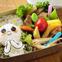 「キラキラしてるムーン」お弁当　と　パパ弁当