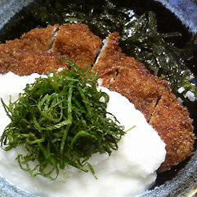 とろろカツ丼☆
