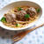 デミ煮込みミートボール３兄弟♪パスタ添え