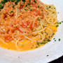 ワタリ蟹のパスタ。