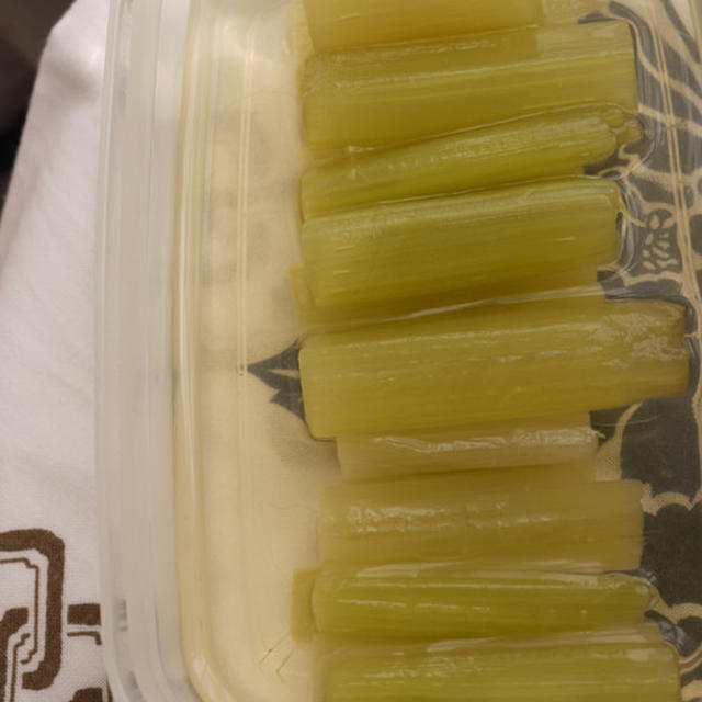 蕗の青煮。