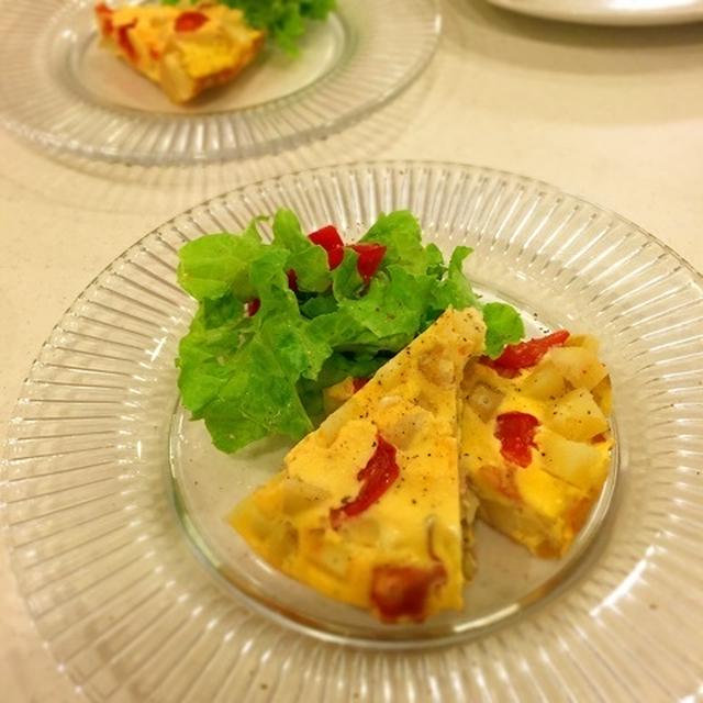 新ジャガオープンオムレツアレンジ＊激安夕食＊ヤバ妻