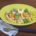 もっちり、うまみ濃厚！卵とブロッコリーの明太子マヨマカロニ by KOICHIさん