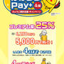 兵庫県　25%プレミアム付きデジタル券　はばたんPay+　2024年11月18日から申込開始