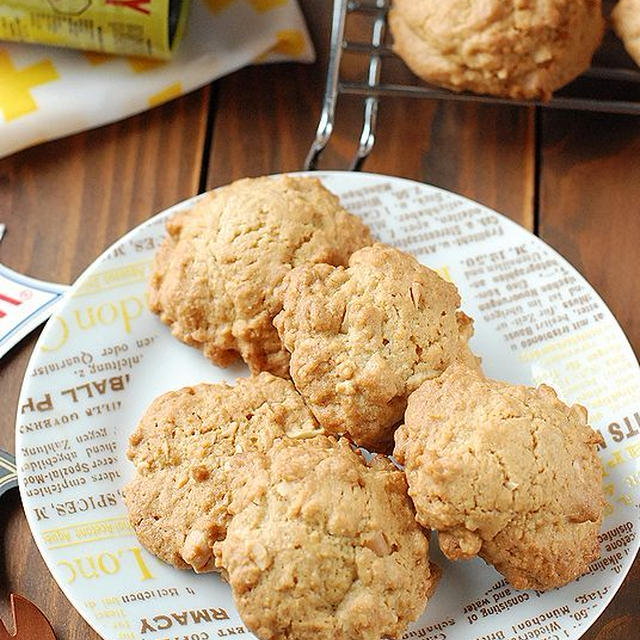 業務スーパーの食材で作る♡ピーナッツバタークッキー【２億円】