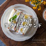 おやつにチョコバナナ生クリームサンド
