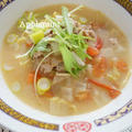あっさりクリーミーなごまトマラーメン