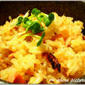 ahiru ご飯 …鮭の炊き込みご飯… by 。。。ahiruさん