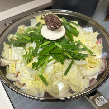 フライパンに重ねて蓋して焼くだけ【ごはんに合うしかない！中華風白菜炒め】と2日分晩ごはん