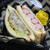 コロッケサンドとウインナーチーズのホットサンド弁当