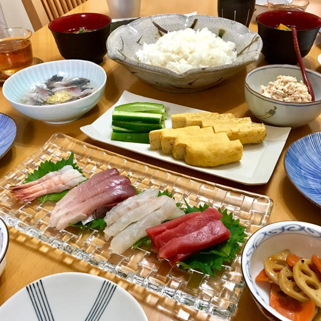 手巻き寿司♪