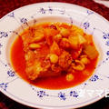 カンタン酢で「豆とチキン煮」＆「春菊サラダ」♪ Bean & Chicken Stew