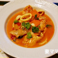 赤ガレイのトマト煮♪　Fish and Tomato Stew