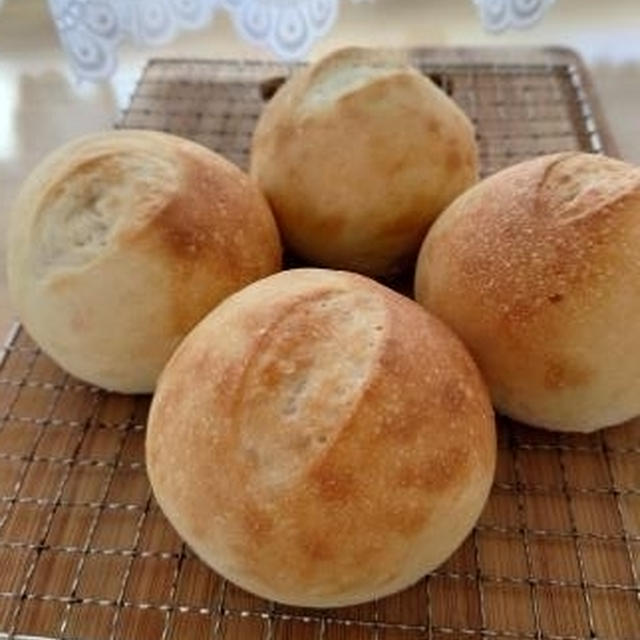 丸パン♪黒糖ミニ食パン♪
