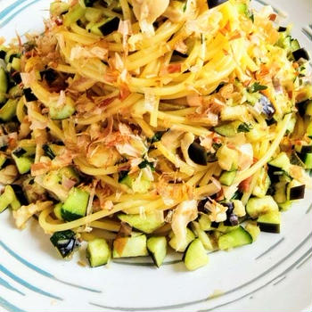 来週はまるで梅雨明け  猛暑におすすめの「だし」パスタ