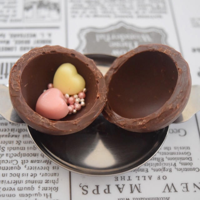セリアのカプセルチョコレート型で 懐かしのツインクルチョコ風 By ぷちみみんさん レシピブログ 料理ブログのレシピ満載