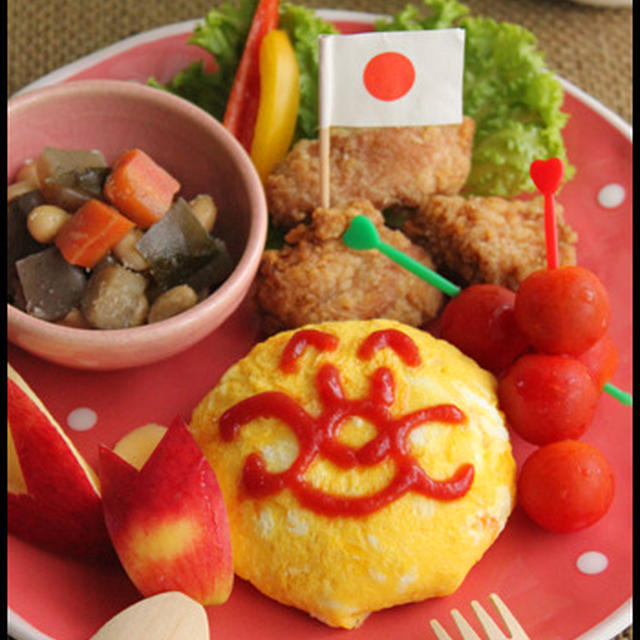夏休みの最後にお子様ランチ