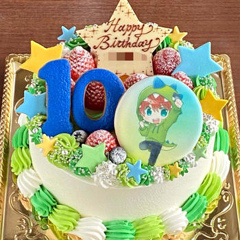 【推しで祝う誕生日】からぴち・じゃぱぱのバースデーケーキ☆
