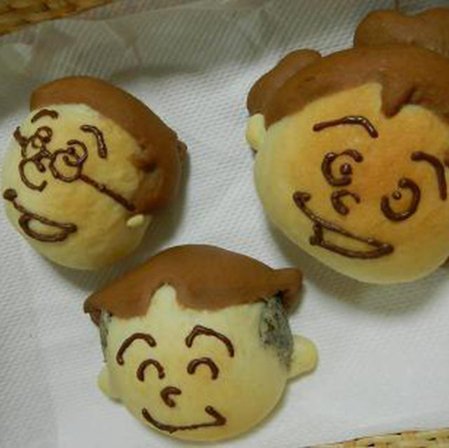 調子に乗って・・・サザエさんパン