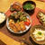 鯖の竜田揚げなどの晩ご飯　と　原種のシクラメン♪