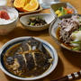 試合2日前の晩ごはんとお試し朝ごはん。