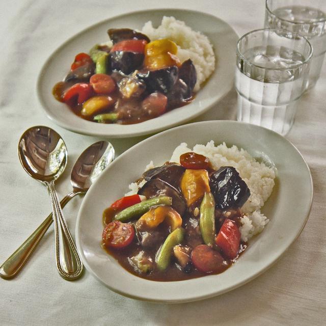 お手軽ヘルシーベジタリアンカレー♪