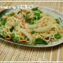 今日のレシピは『ソーメンチャンプルー』　そうめんがくっ付かないコツがありますよ