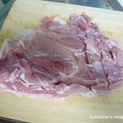 鳥モモ肉DEジューシーカルボナーラ♪