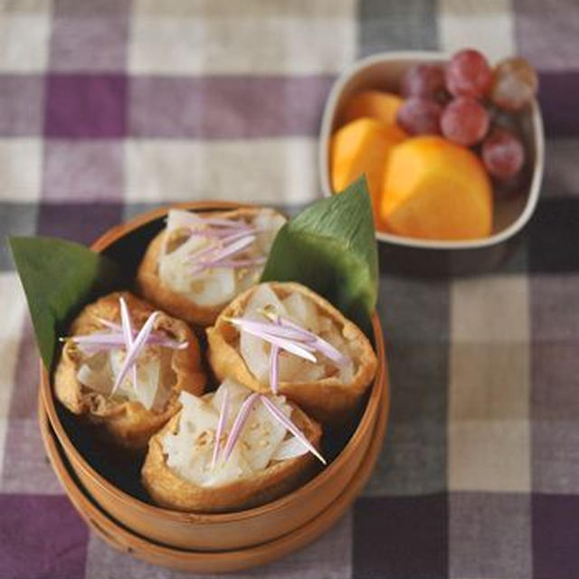 ママ弁「れんこん稲荷」