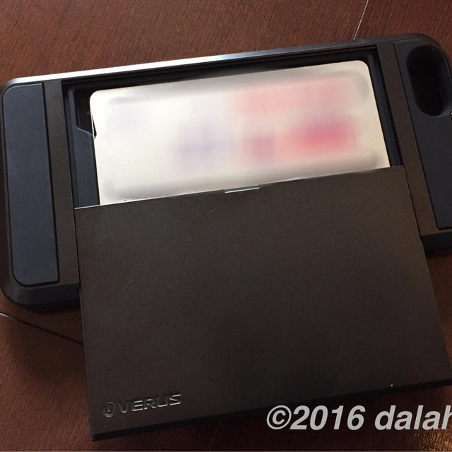iPhone 6/6Sをおサイフケータイにする理想的なカードケース VERUS Damda Slide