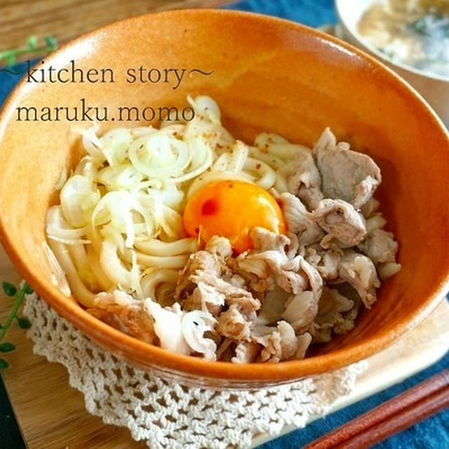 いつもの『うどん』の作り方を少し変えてみた♪