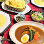 【我が家のイチオシ【大人気メニュー★スープカレー】de　夕食　＆　早速、やってるな！？