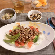 平和！タコライス！晩ごはん